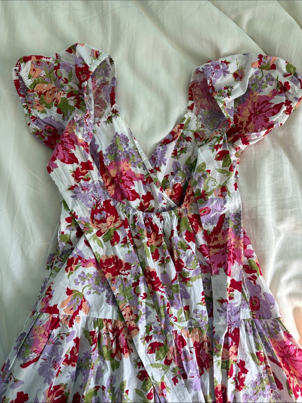 Jessica Simpson Floral Tie-Back Sundress - Picture 2 of 7